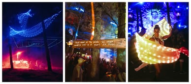 GOAT Community Festival – instalações noturnas, citações e performances