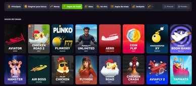 Catálogo com cada jogos crash e instantâneos na internet do drakaris com
