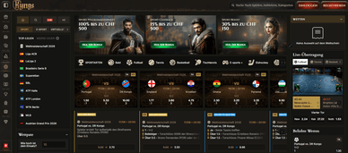Sportwetten Kyngs Casino - Sportwetten