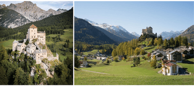 Schloss Tarasp - eine der bekanntesten Burgen der Schweiz