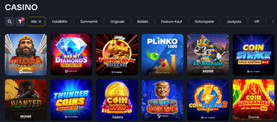 Slots im Visa Casino