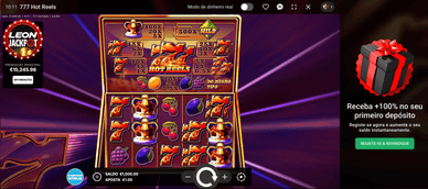 Casino Jackpot Leon, Portugal, 3 de abril de 2026, às 10:11