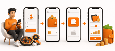 Βήματα κατάθεσης με Jeton Wallet