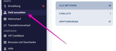 Auszahlungsoptionen Casino Fairpari
