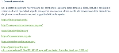 Siti web per problemi di dipendenza Link associazioni aiuto