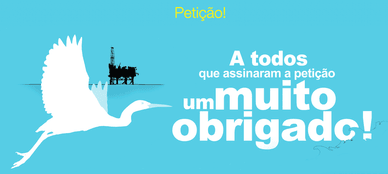 Campanha pela proibição da exploração de petróleo e gás