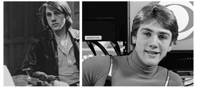 Der Schauspieler Christoph Waltz in jungen Jahren Christoph Waltz in seiner Jugend