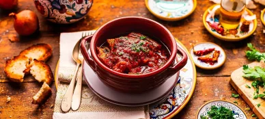 Zuppa densa di tegamaccio ristoranti Lago Trasimeno
