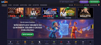 LolaJack Casinos auf Rechnung