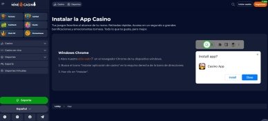 Nine casino revisión