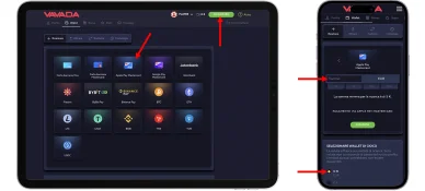 Metodi di deposito sul sito Vavada Casino
