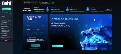 Site do Oshi Casino
