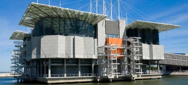 Oceanário de Lisboa em Portugal