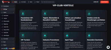 RoosterBet Online Casino VIP