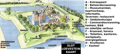 slot loevestein plattegrond