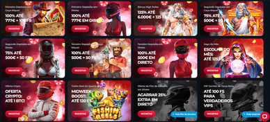 Bónus do casino online Winorio
