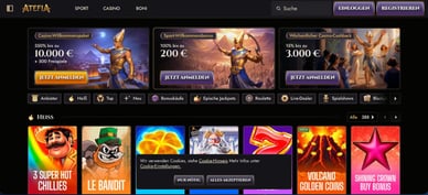 Top 1 der besten Casinos Deutschlands: Atefia
