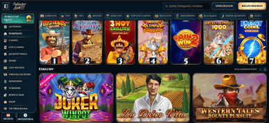 Wonderluck Online Casinos auf Rechnung