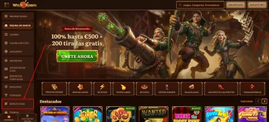 Bonus Crab en Wild Robin casino