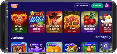 Jeux jackpot CandySpinz.