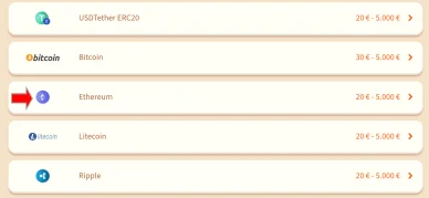 Κατάθεση Ethereum casino