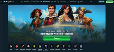 RoyalSea Casino – offizielle Website