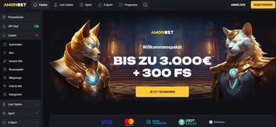 Besten Bitcoin Casino-AmonBet