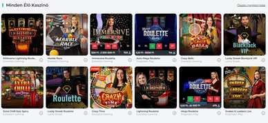 Spinoli Kaszinó élo