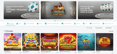 Slots em destaque na Spinoli Casino revisão do lobby