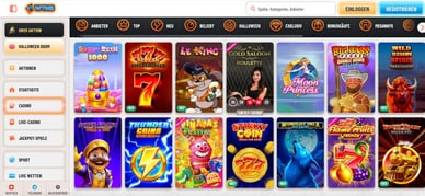 Wyns Casino Online-Glücksspiele