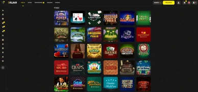 Quali tavoli di poker trovo davvero in questo casinò Lobby con i tavoli di poker disponibili e i limiti di puntata