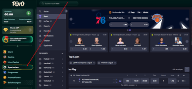 Rivo Casino Sportwetten