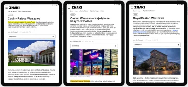 Kasyna stacjonarne w Warszawie