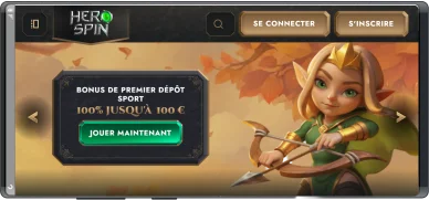 Bonus sport HeroSpin.