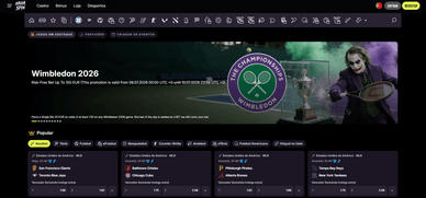 O Top Ha Ha Spin Casino apresenta a secção de apostas desportivas