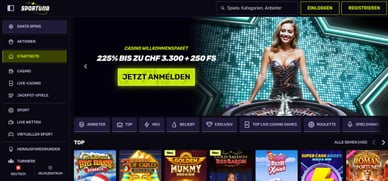 Sportuna Casino – offizielle Website