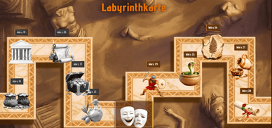Labyrinthkarte MinoCasino verfügt über eine Labyrinthkarte