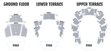 waterfront hall seating plan