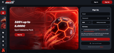 Besten Casino mit Mastercard Red Racer
