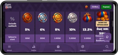 Happy Jokers cashback bonus