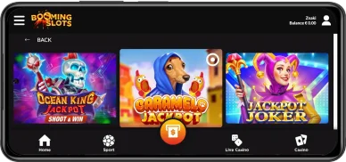 Διαδικτυακά παιχνίδια τζακ ποτ στο καζίνο BoomingSlots Jackpot Games at BoomingSlots Casino