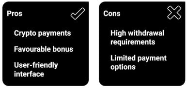 pros and cons wildzy casino