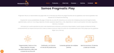 Pragmatic Play sitio oficcial