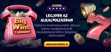 Spingranny mobil kaszinó