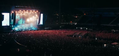 Ambiente do festival de rock Evil Live 2025 em Lisboa