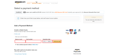 Покрокова інструкція Amazon