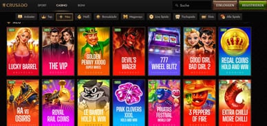 Crusado – Top 2 im Ranking der besten Online-Casinos