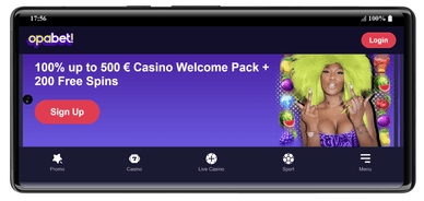 aplikacija v kazinoju Opabet
