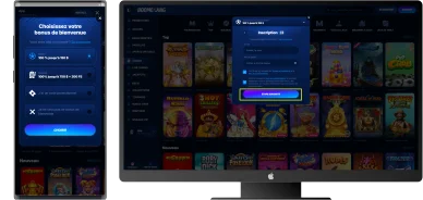 Bonus de bienvenue BoomerangBet.