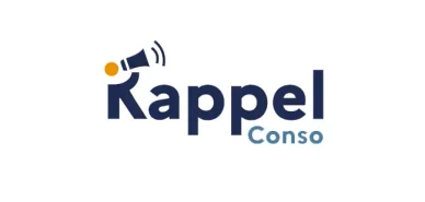 Logo officiel de Rappel Conso lié aux informations sur les Allergènes alimentaires.